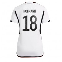 Camiseta Alemania Jonas Hofmann #18 Primera Equipación Replica Mundial 2022 para mujer mangas cortas
